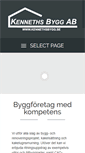 Mobile Screenshot of kennethsbygg.se